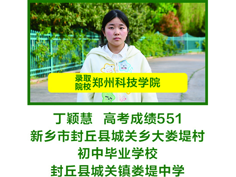 部分升入本科院校学生信息