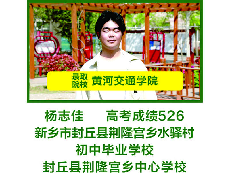 部分升入本科院校学生信息